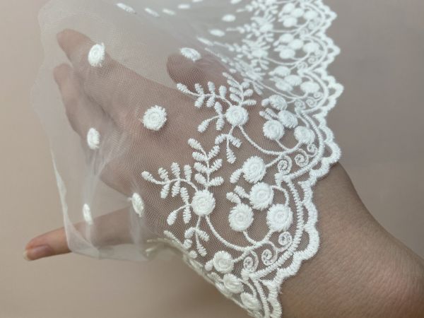 Кружево "Точки" кр0005 (12,5см)