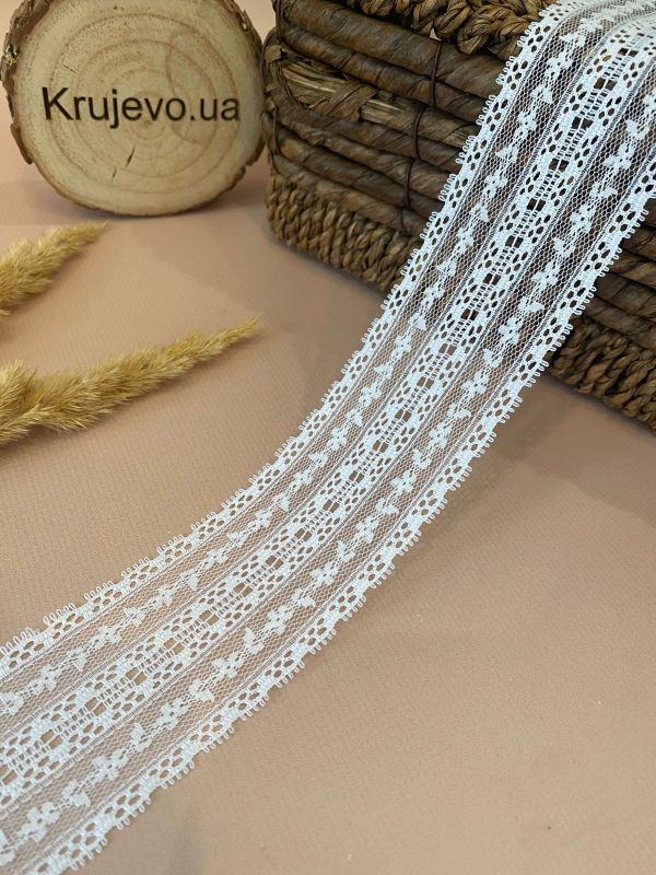 Кружево ажурное 5 см (кр0015)бел