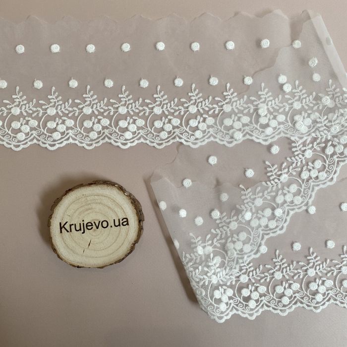 Кружево "Точки" кр0005 (12,5см)