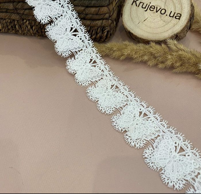 Макраме "Кружевная бабочка" 4,5 см (кр0240)