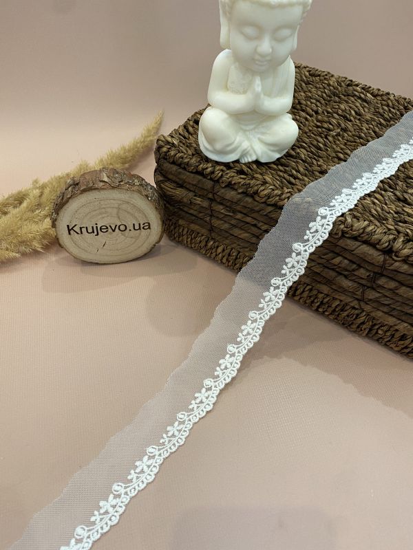 Кружево "Кант-цветы 3,5 см (кр0018)