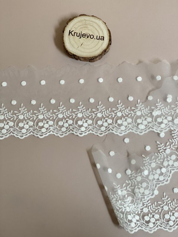 Кружево "Точки" кр0005 (12,5см)