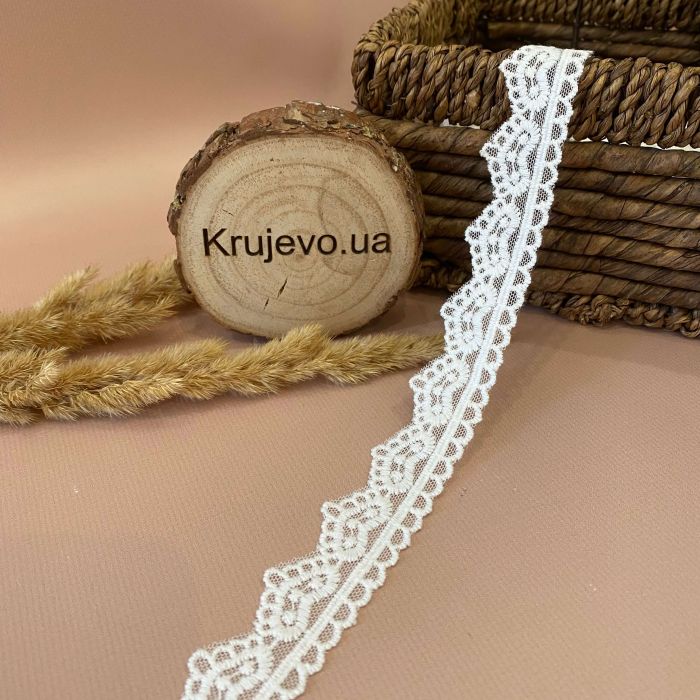 Кружево "Узкие сердечки" кр0003 (2,5см)